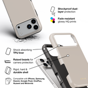 VYIR Signature Solid Colors, Beige - Shockproof Phone Case - VYIR