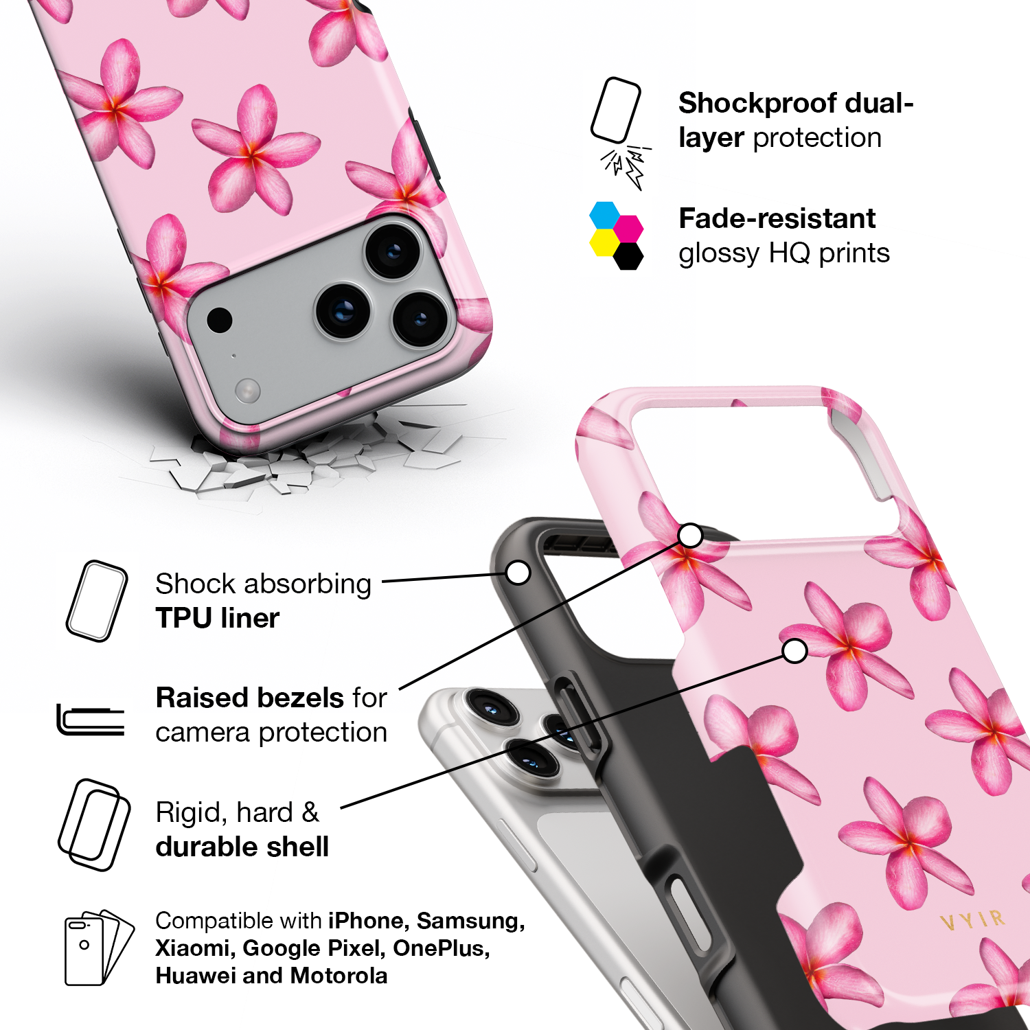 Tropical Dream - Shockproof Phone Case - VYIR