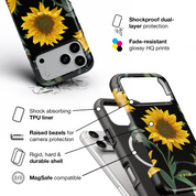 Golden Sunflower - Shockproof MagSafe iPhone Case - VYIR