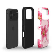 Pink Lily Bloom - Shockproof Phone Case - VYIR