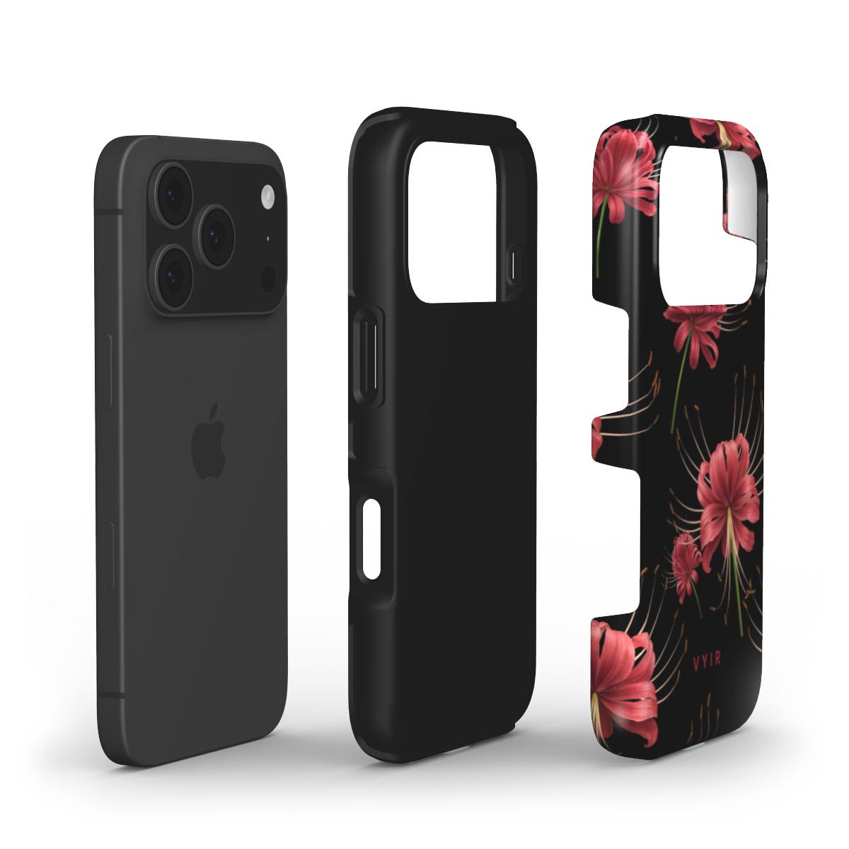 Spider Lily Nightfall - Shockproof Phone Case - VYIR