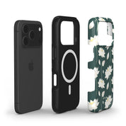White Lotus Drift - Shockproof MagSafe iPhone Case - VYIR
