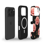 Soft Rose Elegance - Shockproof MagSafe iPhone Case - VYIR