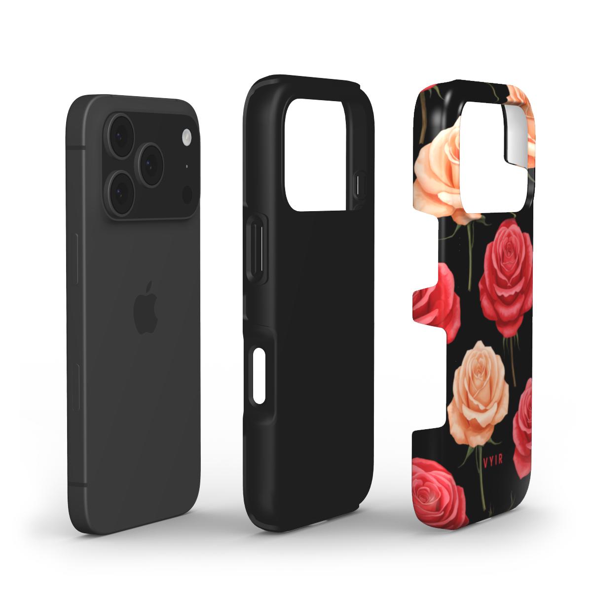 Dual-Tone Rose - Shockproof Phone Case - VYIR