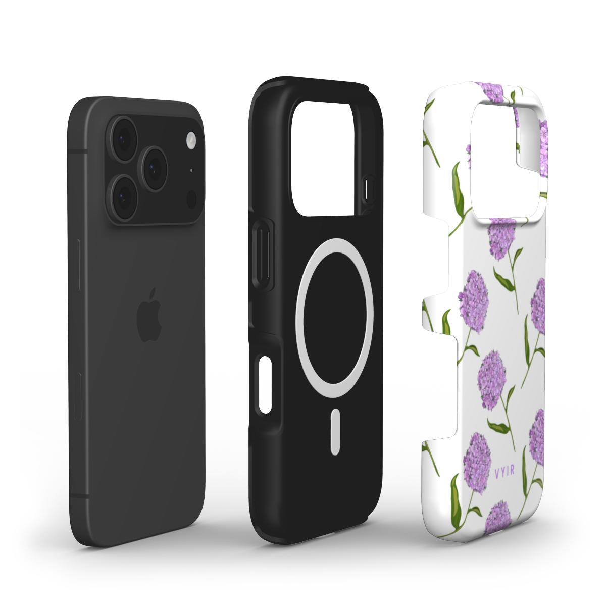 Spring Hydrangeas - Shockproof MagSafe iPhone Case - VYIR