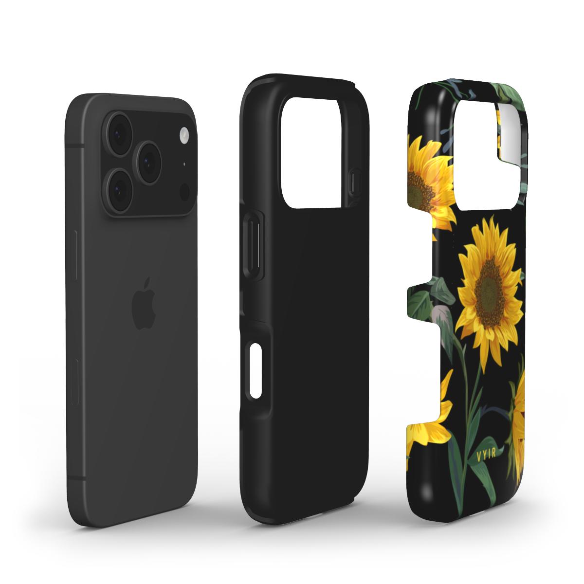 Golden Sunflower - Shockproof Phone Case - VYIR