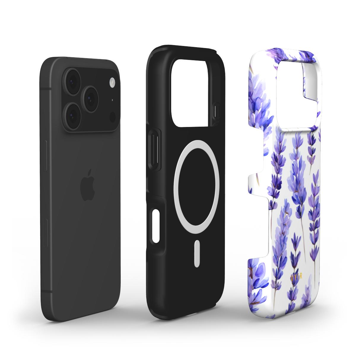 Lavender Field - Shockproof MagSafe iPhone Case - VYIR