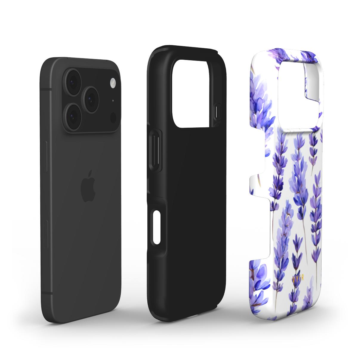Lavender Field - Shockproof Phone Case - VYIR