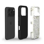White Blossom Drift - Shockproof Phone Case - VYIR