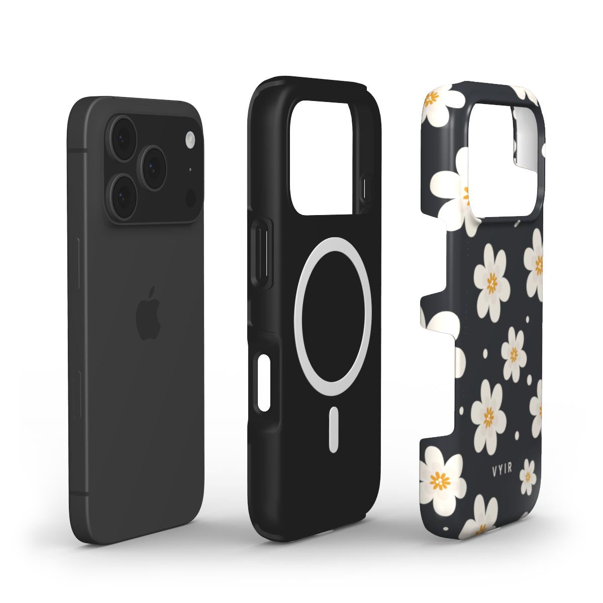 Daisy Scatter - Shockproof MagSafe iPhone Case - VYIR