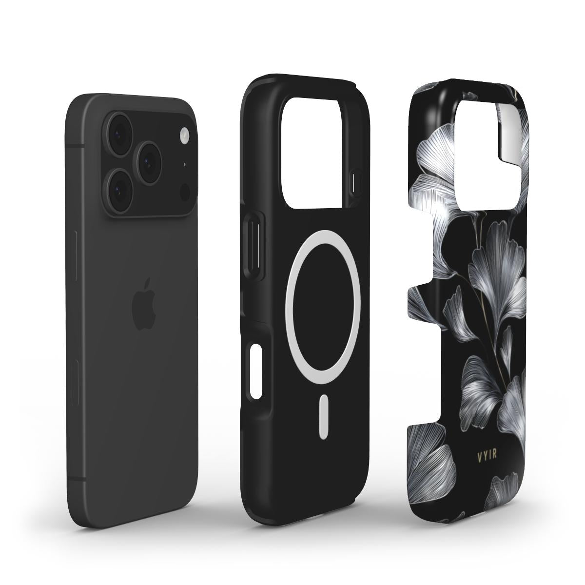 Lunar Leaves - Shockproof MagSafe iPhone Case - VYIR