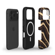 Obsidian Flow - Shockproof MagSafe iPhone Case - VYIR