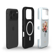 Have Flowers, Light Blue - Shockproof MagSafe iPhone Case - VYIR