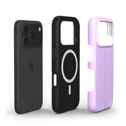 VYIR Signature Golden Line, Lavender Purple - Shockproof MagSafe iPhone Case - VYIR