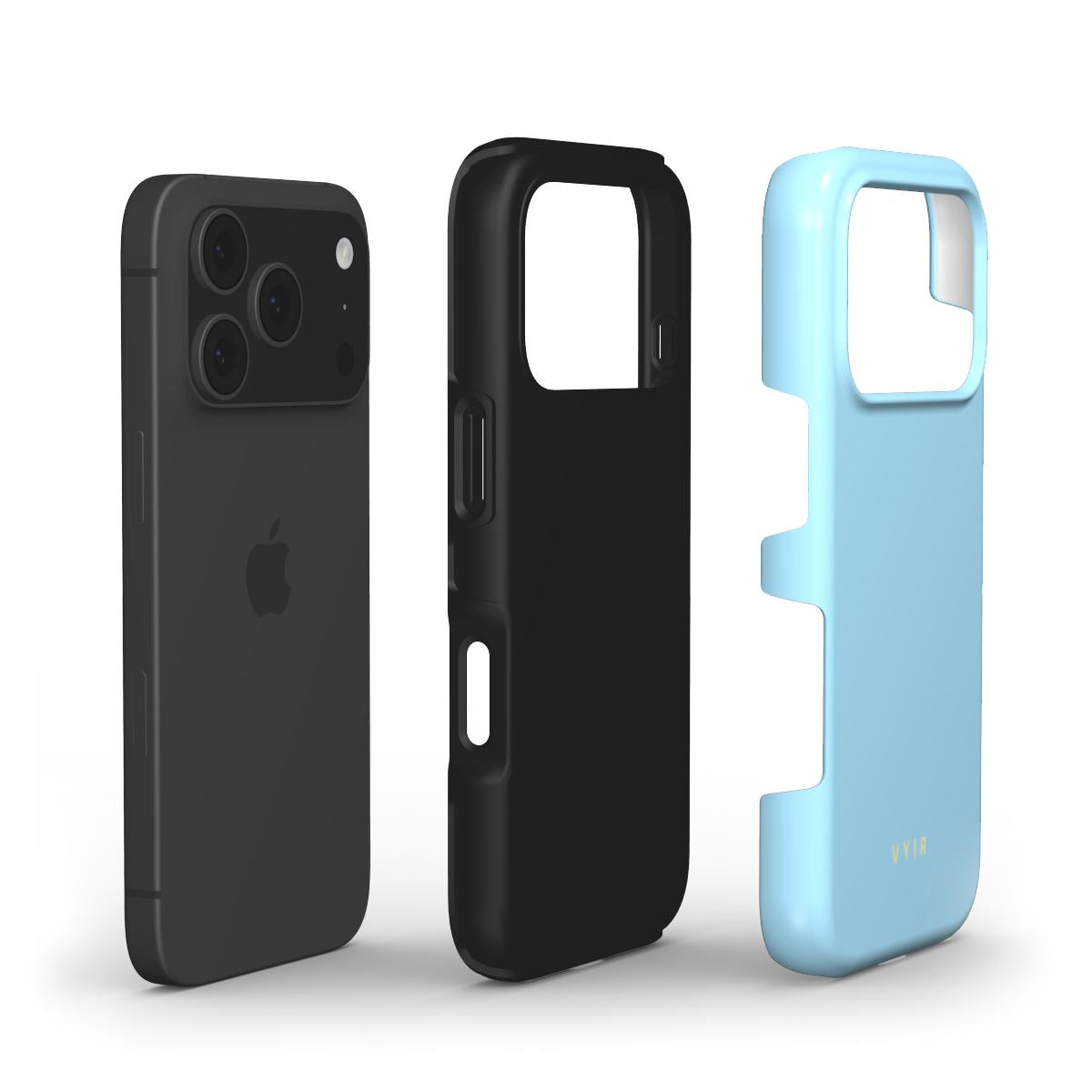 VYIR Signature Solid Colors, Light Blue - Shockproof Phone Case - VYIR
