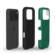 VYIR Signature Solid Colors, Emerald Green - Shockproof Phone Case - VYIR