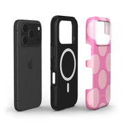 Big Polka Dots, Bubblegum - Shockproof MagSafe iPhone Case - VYIR