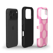 Big Polka Dots, Bubblegum - Shockproof iPhone Case - VYIR