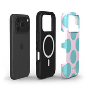 Big Polka Dots, Cotton Candy - Shockproof MagSafe iPhone Case - VYIR