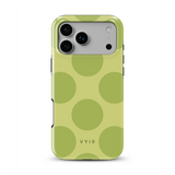 Big Polka Dots, Pistachio - Tough iPhone Kuori